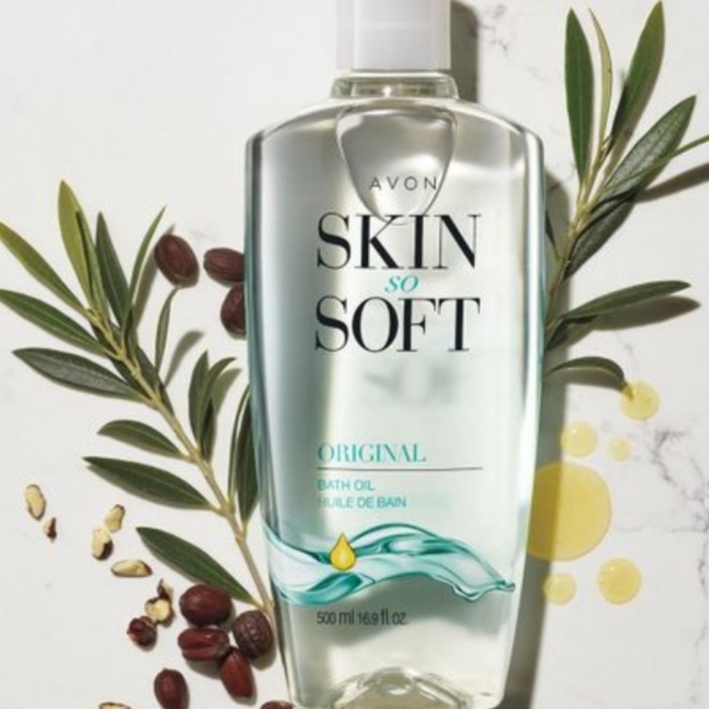 2 - Avon Skin So Soft Original Bath Oil 16.9oz